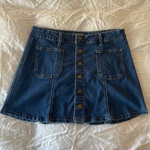 Altar’d State Denim Skirt
